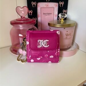 Juicy Couture Cherry On Top Pink Wallet